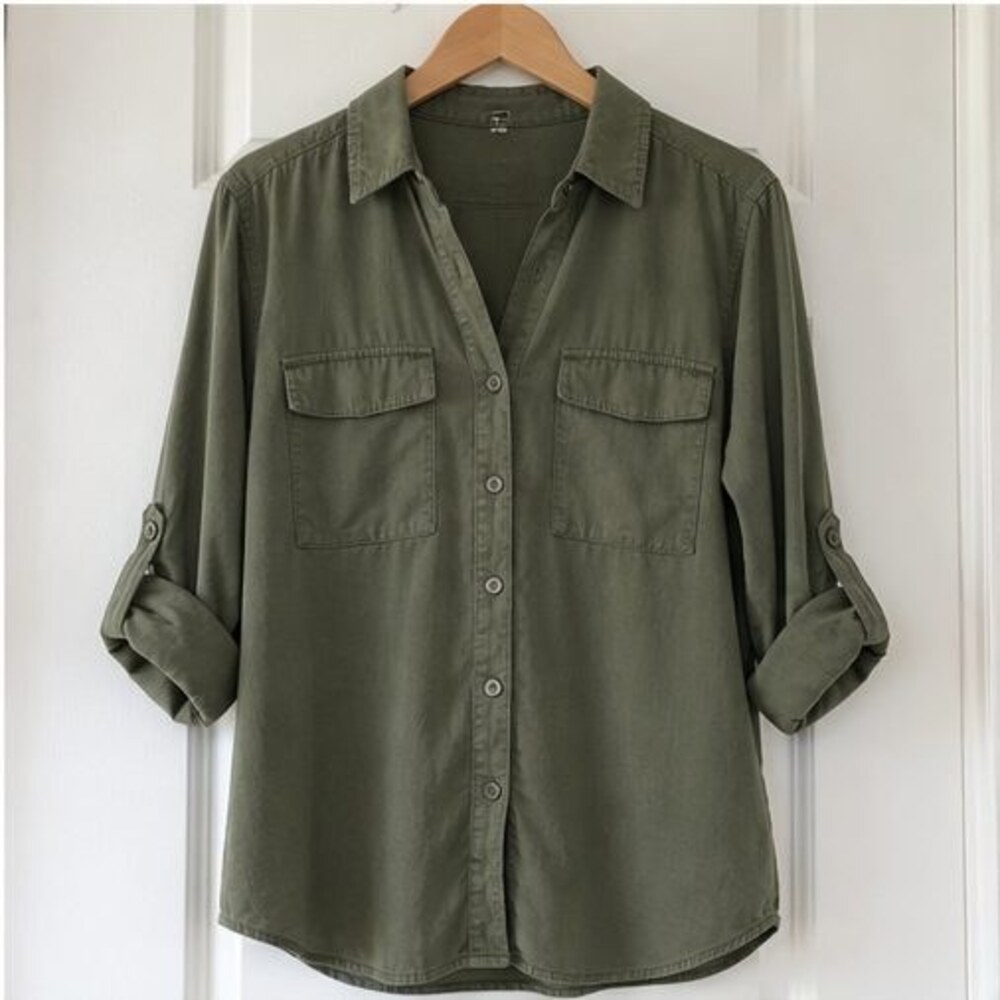 Camel Puff Sleeve Top